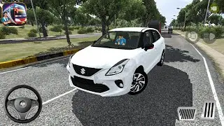 Suzuki Baleno Car Driving - Bus Simulator Indonesia - Indian Car Games Android Gameplay #4