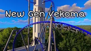 New-Gen Vekoma Hyper - Planet Coaster 2 4K 60FPS