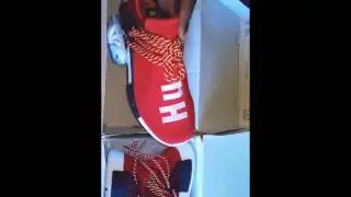 Adidas nmd human race red