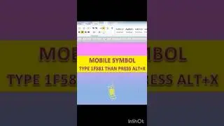 Mobile symbol shortcut in MS Word #msword #mswordtricks #computertips #computertricks #tricks