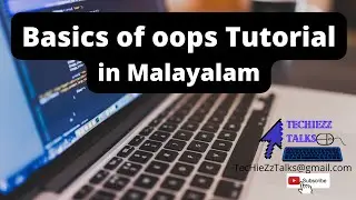 Basics of OOPS Tutorial In Malayalam | Simple Program | Interview Questions |