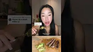 Well done ribeye steak with avocado 🥑🥩