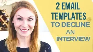 How to Decline a Job Interview - Exact Email Sample to Send