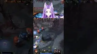 БОЛЬШАЯ КОЧКА ПЕРЕИГРАЛА МАЛЕНЬКУЮ ДЕВОЧКУ? #dota2 #дота