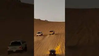 Tesla Cyber truck vs Ram Truck off-road challenge - Dubai desert safari challenge #ram #cybertruck