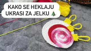 Kako se hekla novogodi&scaron;nji ukras // Praznici nam stižu
