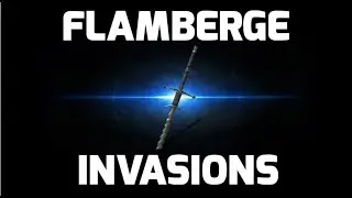 Dark Souls 3 Flamberge Invasions - SL45 Strength Build (Amazing Gank Destroying Weapon)