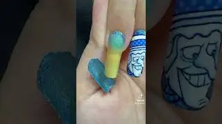 Голографический лак для тако окрасил мои ногти в синий цвет! 👀 #шорты #holotaco