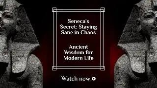 Seneca&rsquo;s Secret: Staying Sane in Chaos | Ancient Wisdom for Modern Life