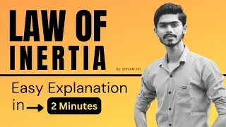 Law of Inertia Explained in 2 Minutes by. SHIVAM SIR 😱