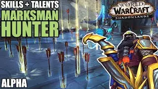 🏹ALPHA: MARKSMAN HUNTER SKILLS + TALENTS | MM HUNTER | ALPHA SHADOWLANDS