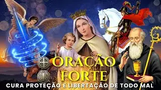 ORAÇÃO FORTE de SÃO JORGE SÃO MIGUEL ARCANJO SÃO BENTO e NOSSA SENHORA PROTEÇÃO CONTRA os INIMIGOS