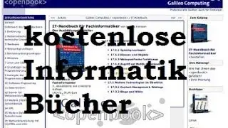 KOSTENLOS Informatik Bücher downloaden / online lesen