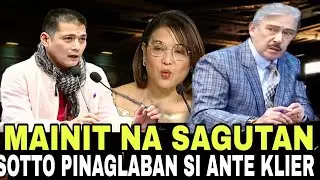 SEN ROBIN AT SEN SOTTO NAGKAINITAN! SP SOTTO PINAGLABAN SI ANTE KLIER CASTRO.