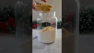 LAST MINUTE GIFT IDEA (COOKIES IN A JAR) #lastminutegift #foodgift #christmasgifts #christmascookies