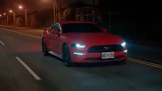 Ford Mustang 2.3 | NIGHT RUN. 4K【MORVISION】
