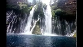 Burney waterfalls in slow motion