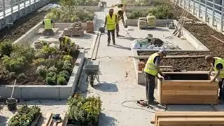  A Serene Rooftop Garden Terrace Transformation | Satisfying to Watch