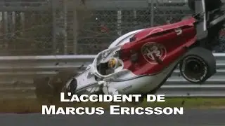 📅🏁 L'accident de Marcus Ericsson 🇸🇪 🏎 @ Variante del Rettifilo,  Monza 🇮🇹 ItalianGP -  GoogleEarth