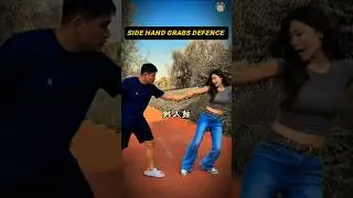 Side hand grabs self-defence #tutorial #selfdefense #martialarts #karate #safety #kickboxing #mma