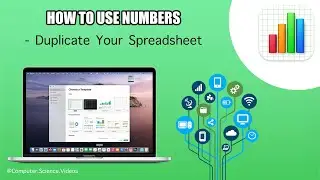 How to DUPLICATE Your Spreadsheet on the Numbers Application Using a Mac - Basic Tutorial | New