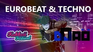 Eurobeat and Techno to rave in japan - Kakkoii Festival - by dj Naö