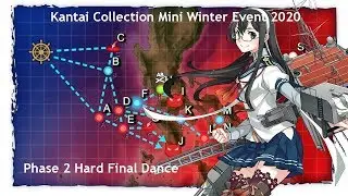 Kantai Collection Winter Mini Event 2020 [E-1 Hard] Phase 2 Final Dance