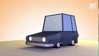Speed Modelling - Toon Car Blender 3D