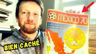 Je Trouve PANINI MEXICO 1970 COMPLET dans la Maison, devant le Propri&eacute;taire !