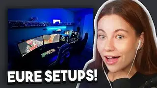 Ich schaue mir EURE SETUPS an! (viel zu krass) | LiveWithMelina