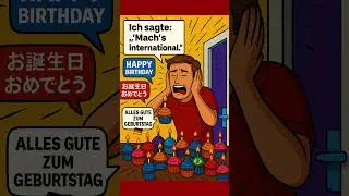 &bdquo;KI-Geburtstag gone wrong &ndash; wenn die KI zu w&ouml;rtlich nimmt&ldquo; #KIChaos #KI #BirthdayGoneWrong