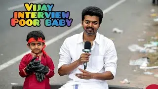 Vijay interview poor baby on road #trending #manickamviews #thalapathy #vijay #motivation #agaram