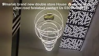 9 marlah brand new double store House 🏠 divine enclave canal road faislabad contact Us 03006676091