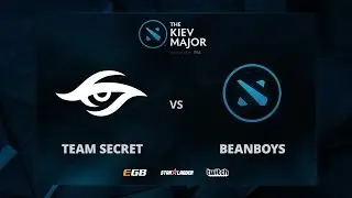 Secret vs BeanBoys, The Kiev Major EU Main Qualifiers