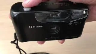 Chinon Pocket  AF8 35mm film vintage photo camera