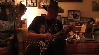 Custom shop Jackson MIJ limited Dot Rhoads, jamming & talking about liars on Randy pages! Part 1