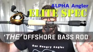 JIG ROD Pickwick, Potholes - Alpha Elite Spec 7'10