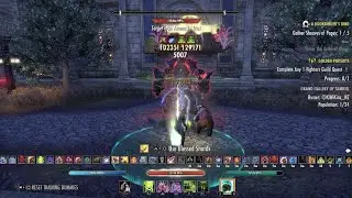 90k dps parse Arc/Ward/Sorc one bar heavy attack