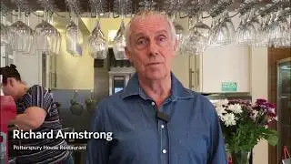 Testimonial, Richard @ Potterspury House Restaurant
