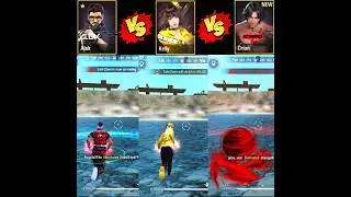 DJ ALOK VS KELLY VS ORION VERSUS 😱 || CHARACTER ABILITY TEST || SPEED ABILITY TEST FF #freefire #ff