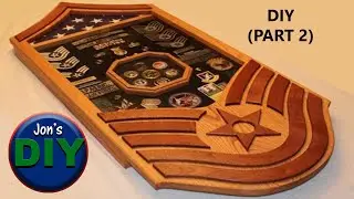 (Part 2) Military Shadow Box MSgt / Jon's DIY