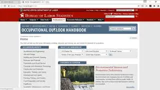 Occupational Outlook Handbook
