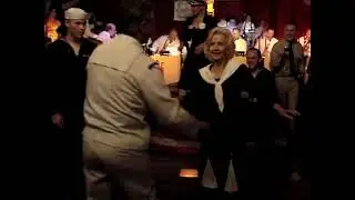 Jean Veloz dances at Rusty's Night At The Hollywood Canteen
