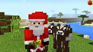 Santa Claus in Craftsman 2022 / Craftsman 2022 seed Minecraft PE!!
