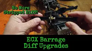 ECX Barrage 2.0 Doomsday Metal Diff Upgrade!!