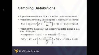 Sampling Distributions