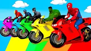 الرجل العنكبوت انقاذ باتمان Spider-Man Rescue batman vs iron man vs venom funny Game GTA 5 superhero