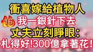 第16集：衝喜嫁給植物人，我一銀針下去，丈夫立刻睜眼：札得好!300億拿著花！#深夜淺讀 #夜讀人生 #大橘講故事 #情感故事 #講故事 #幸福生活 #深夜故事