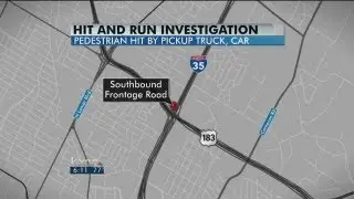 1 caught, 1 sought in hit-and-run death - 6 pm News