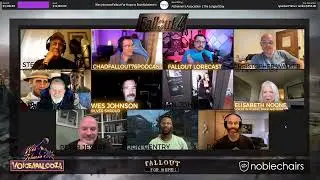Fallout 4 Voice Cast Reunion! Wes Johnson's Voiceapalooza with #FalloutForHope